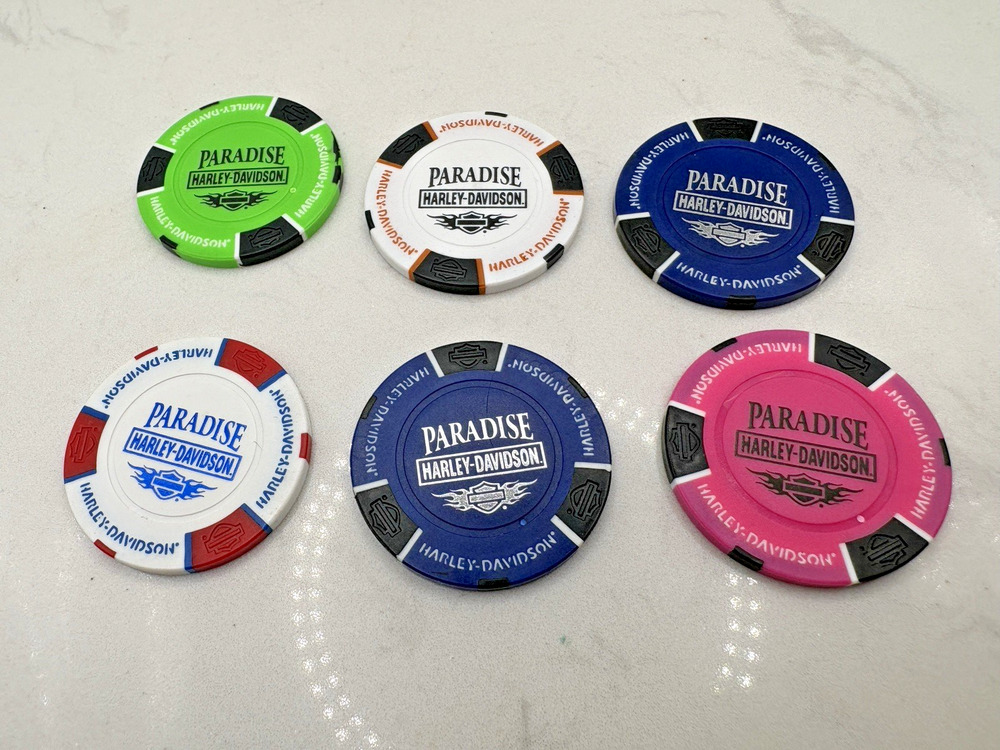 Harley Davidson Poker Chips, Complete your collection, Tigard, OR, Many Colors